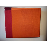 Pack 2 Funda Para Plumón 1,5 Plaza Naranja - Rojo - Morado