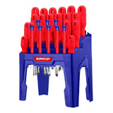 Set Juego 26 Piezas Destornilladores Ph Plano Torx Imantado