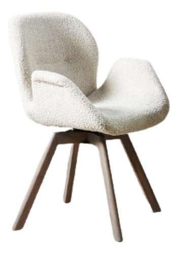 Silla De Madera Agnek Wengue Romano Claire Cherlyn