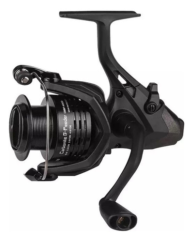 Reel Frontal Okuma Carbonite Cbbf-4000 Freno Bait Feeder Color Negro Lado De La Manija Derecho/izquierdo