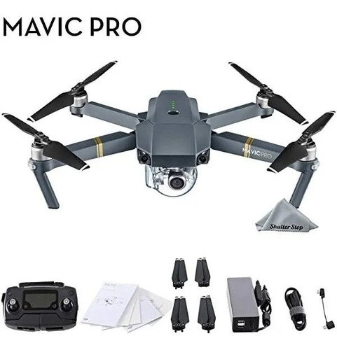 Drone Dji Mavic Pro Con Cámara 4k Gray (2 Baterias)