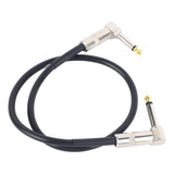 Cable Para Pedal De Guitarra, Conector De 6,35 Mm, Ángulo Re