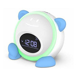 Reloj Despertador Digital Para Niños Usb Windflyer Azul