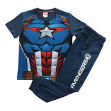 Conjunto Playera Y Jogger Set 2 Piezas Marvel Avengers 