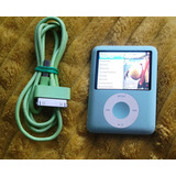 iPod Nano 3a Generación 8 Gb Batería/tapa Nueva Con Cable