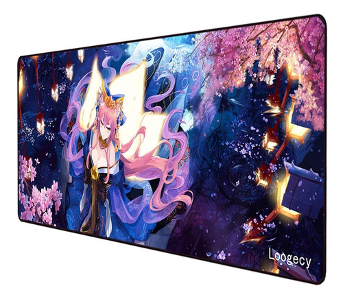 Alfombrilla De Mouse Loogecy, Anime, Led Rgb, Para Juegos, 8