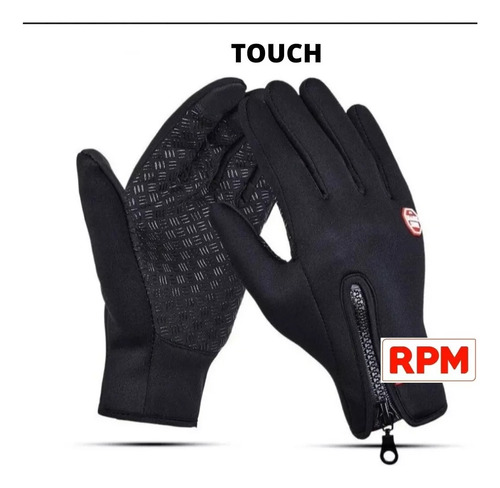 Guantes Moto Invierno Rompe Vientos Resistente Al Agua Rpm