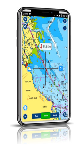 Gps Nautico Carta Mapa P/ Celular Tablet Android Rio Dlp Y +