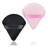 2 Piezas De Polvo Triangular Para Polvo Facial, Suave Triang