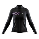 Jersey Ciclismo M/l Mujer Gw Crosswalk Morado