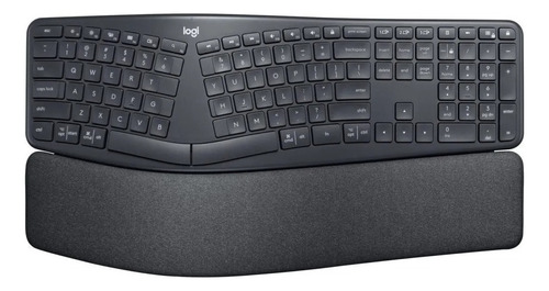 Teclado Bluetooth Logitech K860 Qwerty Español Color Negro