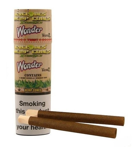Cigarro De Madera Blunt Cyclones Cone Dank7, Sabor Weedstock Wonder