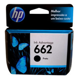 Cartucho Hp 662 Preto Para Impressoras 1516 2516 2646 3516