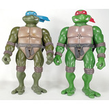 Figuras De Tortugas Ninja Leonardo Y Rafael