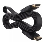 Cable Hdmi Plano Skyway 1.8m V2.0 4k Negro - Alta Calidad