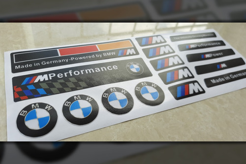 Kit Emblemas Bmw Motorrad Motorsport Vinil 3m Designpro Foto 2
