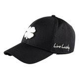 Gorra Premium Clover 41 Negra Original Blanca Unisex Tenis