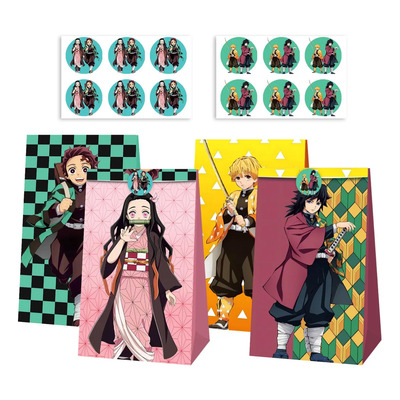 Bolsa De Dulces De Demon Slayer Fiesta De Cumpleaños 12pz | MercadoLibre