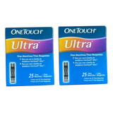 Pack 2 Onetouch Ultra Tiras Reactivas 25 Tiras