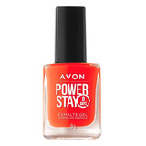 Avon - Power Stay - Esmalte Gel - Diversas Cores Cor Vermelho Energia