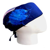 Gorro Quirúrgico Hombre + Lanyard Neuro Cerebro Azul