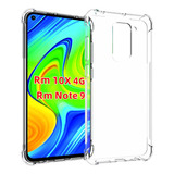 Ustiya Funda Para Xiaomi Redmi Note 9 Case Uso Rudo Transpar