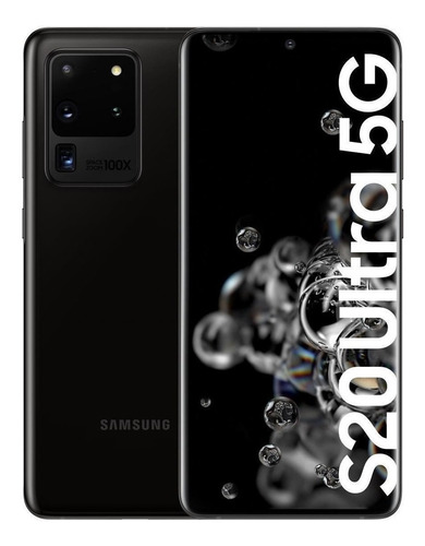 Samsung Galaxy S20 Ultra 5g (snapdragon) 5g Dual Sim 128 Gb Cosmic Black 12 Gb Ram