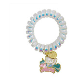 Pulsera Espiral Hello Kitty Unicornio Mini 15cm Dorado