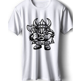 Remeras Talles Especiales Estampadas Comic De Vikingo - 0005