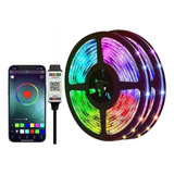 Tiras De Luz Led 5050rgb Bluetooth