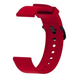 Brazalete De Silicona Dorado Compatible Con Amazfit Bip S A1821, 20 Mm, Color Rojo