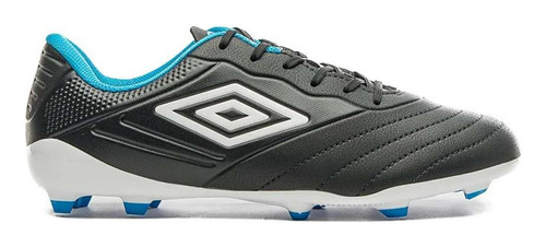 Chuteira Campo Umbro Tocco Iii Club - Pto/bco/azul