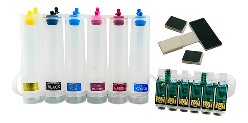 Bulk Ink Para Epson T50 T700w Tx720wd Tx730wd - Sem Tinta