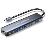 Concentrador Multi Puerto Usb C, Adaptador De 7 1 Tipo ...