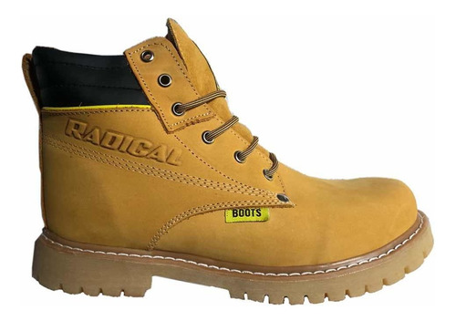 Bota Urbana Y Para Trabajo Radical Color Miel Súper Calidad