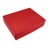 10 Mailbox 33x25x8 Cm. Caja De Envíos Color Rojo