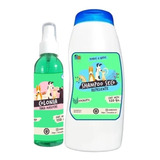 Kit Para Perro  Shampoo Seco + Colonia
