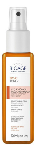 Bioage Tônico Facial Com Vitamina C Bio Toner 120ml Dia Noite Tipo De Pele Todo Tipo De Pele