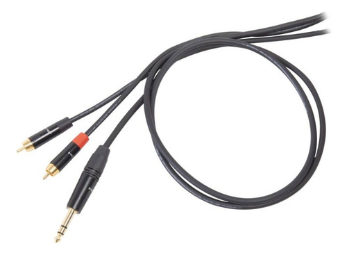 Proel Dhs530lu18 Cable Para Audio 2 Rca A Plug 1/4 St 1.8m