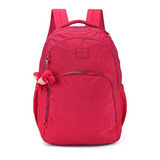 Mochila Escolar Up4you Com Divisão Notebook Luxcel Pink - 71