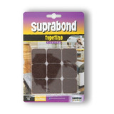 Topetina Suprabond De Fieltro Marrón Cuadrada 30mm Cuadrado