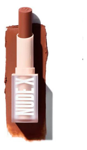 Labial En Barra Nude X Soft Matte  -  14 Get Into It Acabado Mate Color 14get Into It