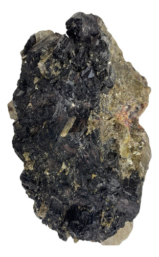 Turmalina Negra  2.7 Kg Con Inclusión De Mica Y Cuarzo Blanc