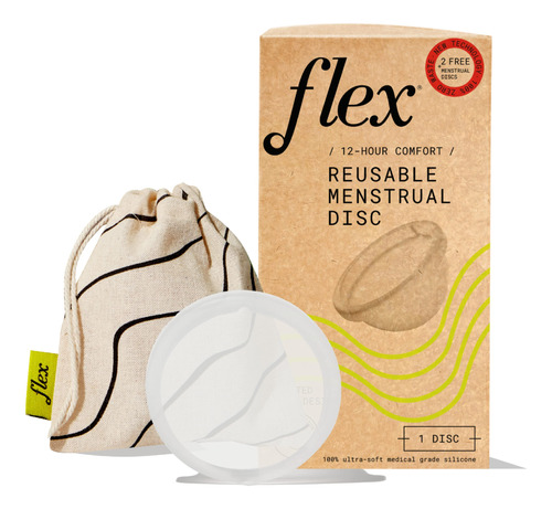 Flex Disco Reutilizable | Disco Menstrual Reutilizable | Tam