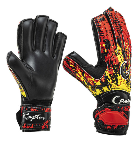 Guantes De Arquero Goalty Raptor Negro Solo Deportes