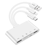 Adaptador Multimemoria De Cámara Usb Otg Para Lector De Tarj