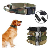Collar Táctico Militar Para Perro Ajustable Ultra Resistente