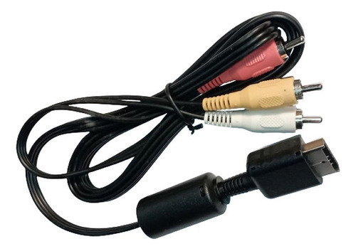 Cable A/v Audio Y Video Play Ps2 Ps3 Tv 3 Rca 1,8 Metros