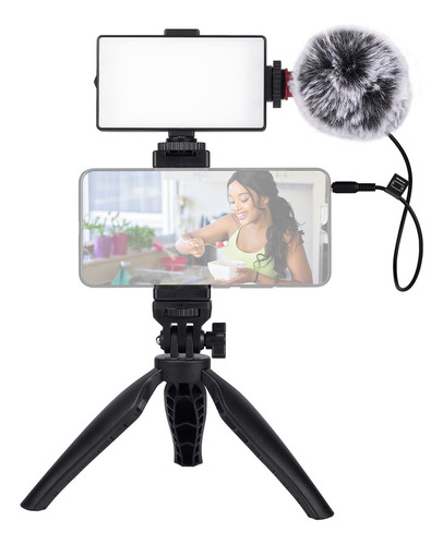 Aaa Kit De Vlogging De Teléfono Para Grabación De Vídeo Con