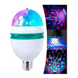 2 Lamparas Focos Luz Led Rgb Tipo Disco Bolichera Fiesta